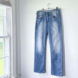 Buffalo David Bitton Driven X Straight Stretch Jeans Mens  W30 L32 Vintage Y2K G